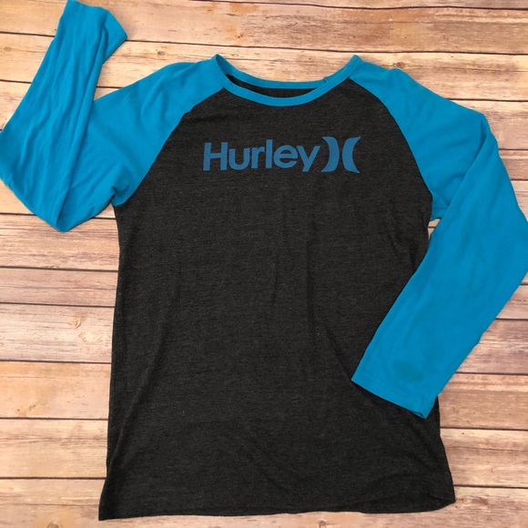 hurley baseball shirt